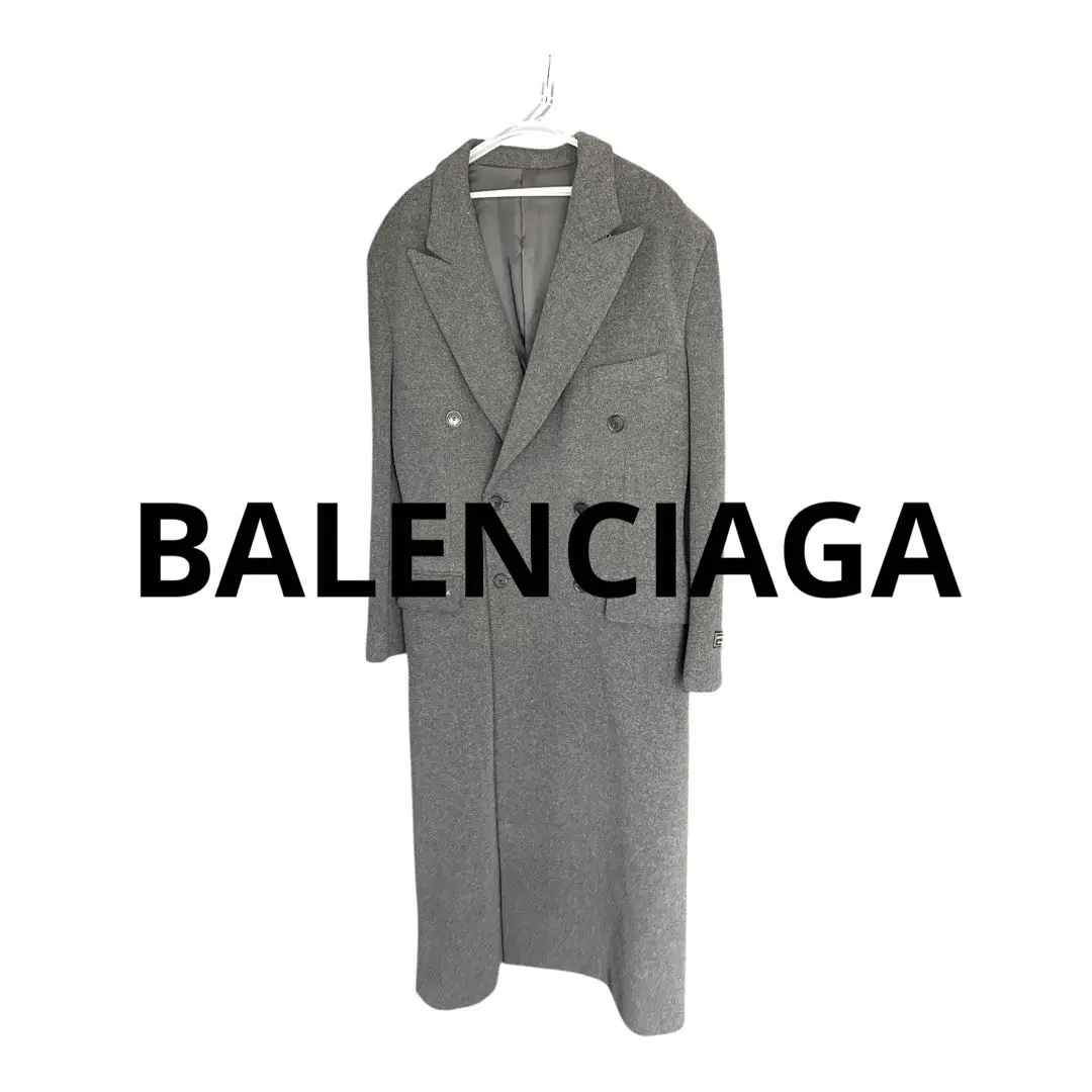 2025年最新】BALENCIAGA メンズ チェスターコートの人気アイテム