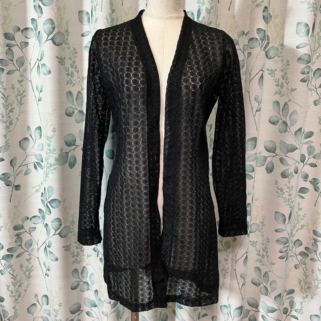 Thumbnail of BBJUNARE Lace Cardigan Black Women's M Size