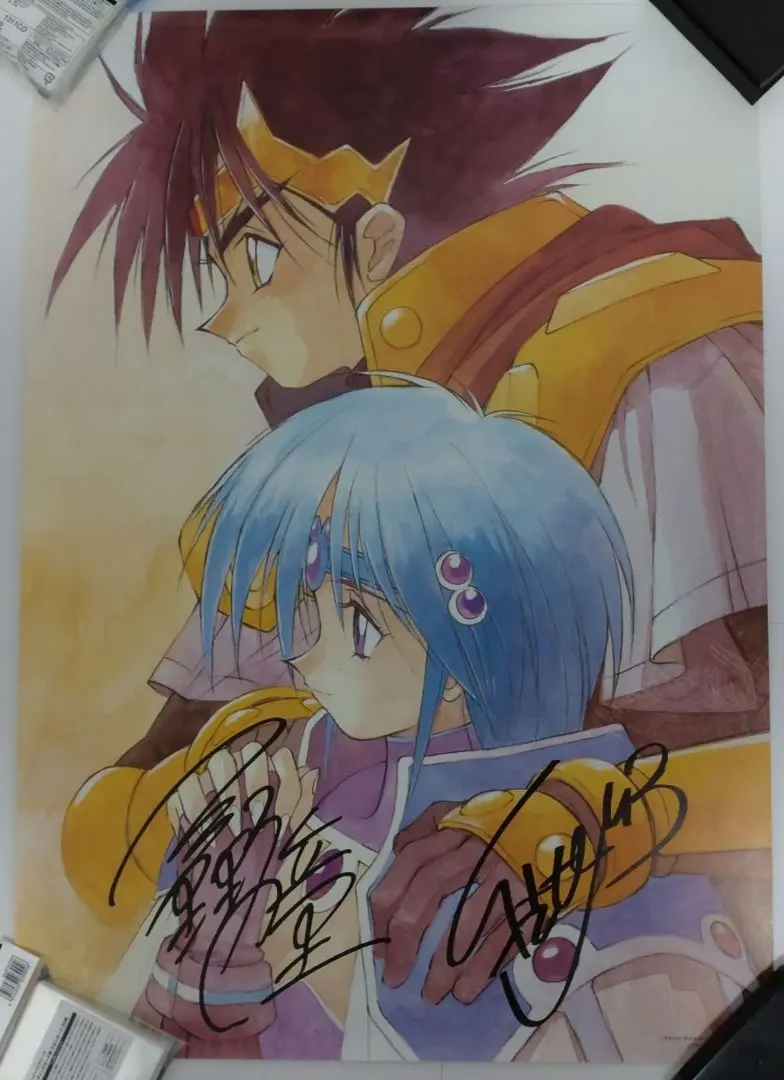覇王大系リューナイト　ポスター　販促　非売品 覇王大系リューナイト / アデュー・レジェンド 販促用ポスター