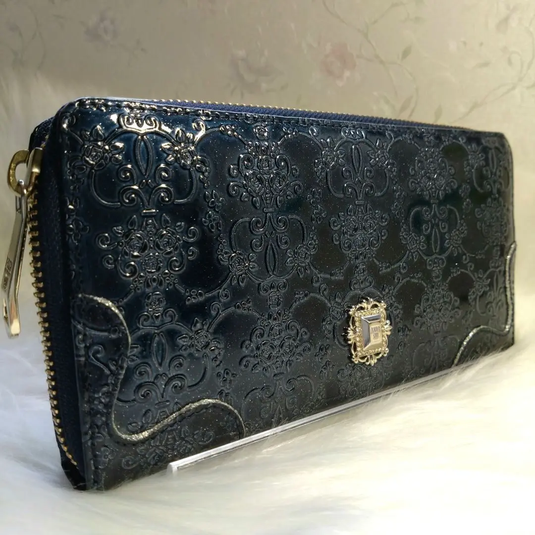 【新品未使用✨】アナスイ　アンティークローズ　マゼンダ　長財布　がま口 楽天市場】アナスイ ANNASUI 長財布 がぶせ長財布 外部がま口