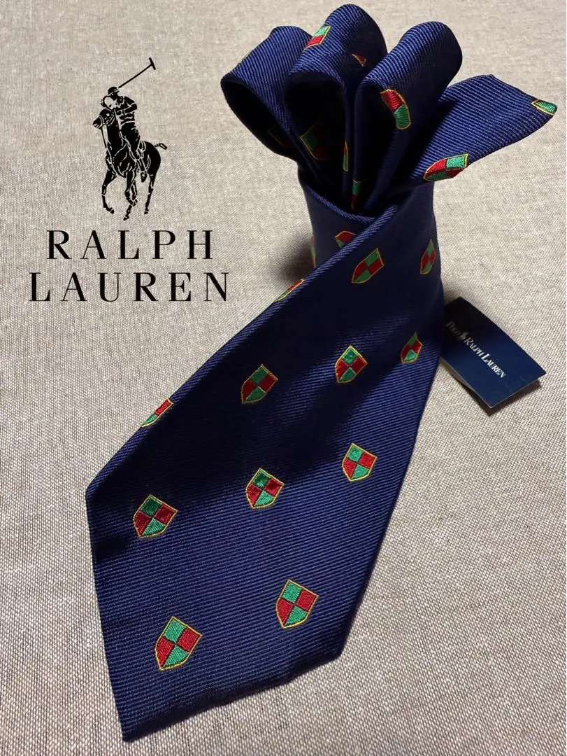 POLO RALPH LAUREN クレストタイ　 新品未使用 新品 Polo Ralph Lauren クレストタイ | Room Style Store