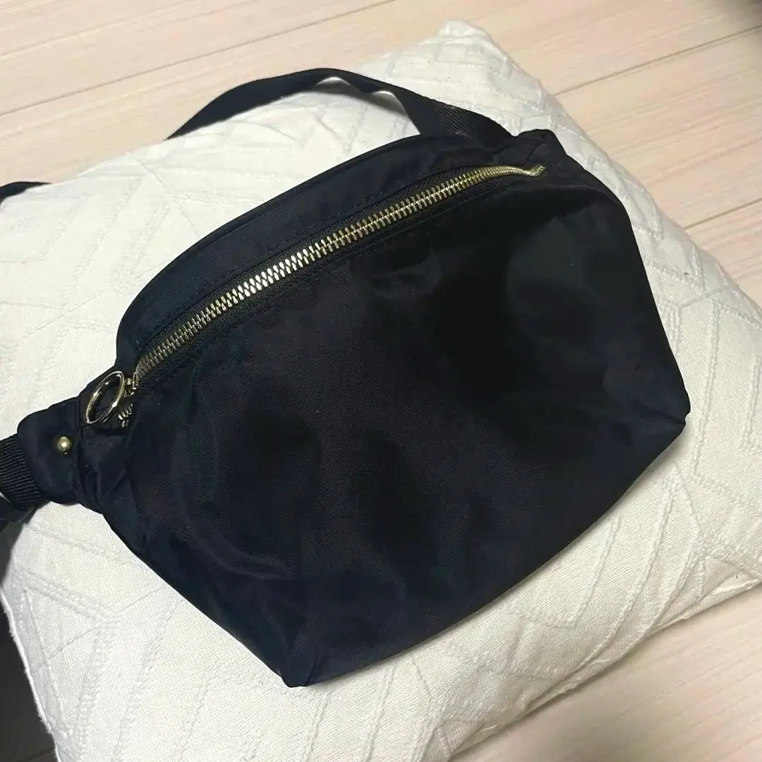 Thumbnail of WORLD Black Nylon Shoulder Bag