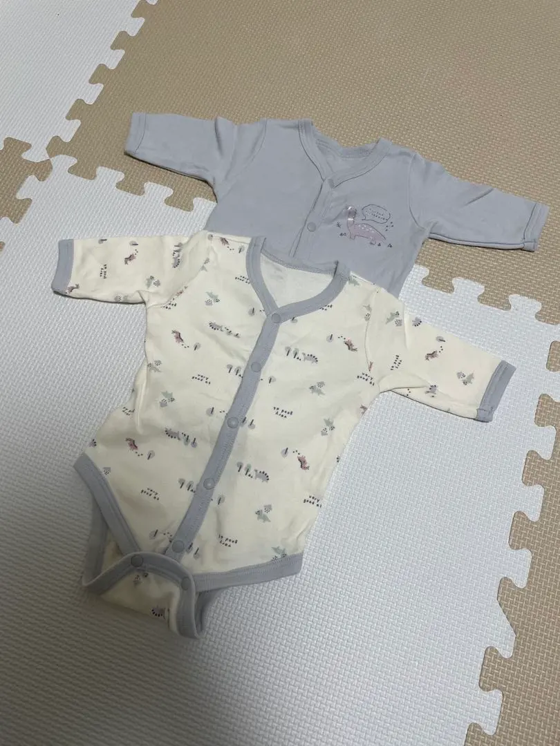 Thumbnail of Undershirt, size 60, long-sleeved romper