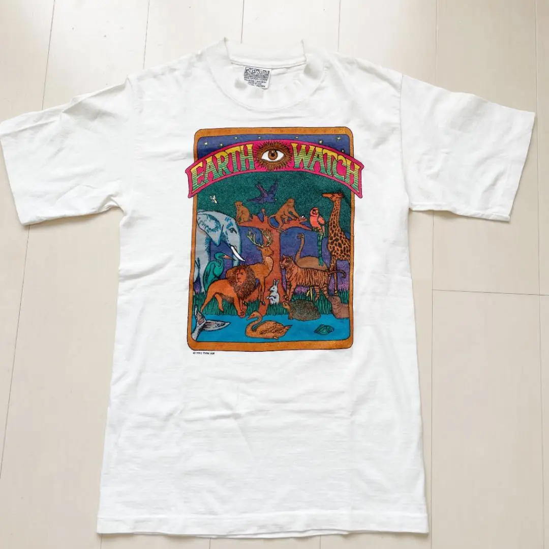 wildwood productions ダヴィンチ　アート　tシャツ　90s VINTAGE】90s Wildwood Productions 『leonardo da vinci』Tee