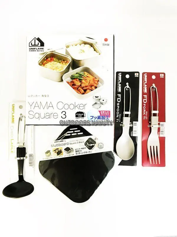 UNIFLAME 山クッカーセット UNIFLAME クッカーセット ユニフレーム 山クッカー角型 3