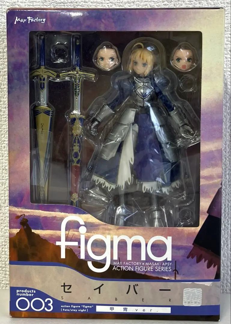 ラスト　figma セイバー 003 甲冑バージョン　フィギュア　新品未開封 Amazon.co.jp: figma Fate/stay night セイバー 甲冑Ver. : ホビー