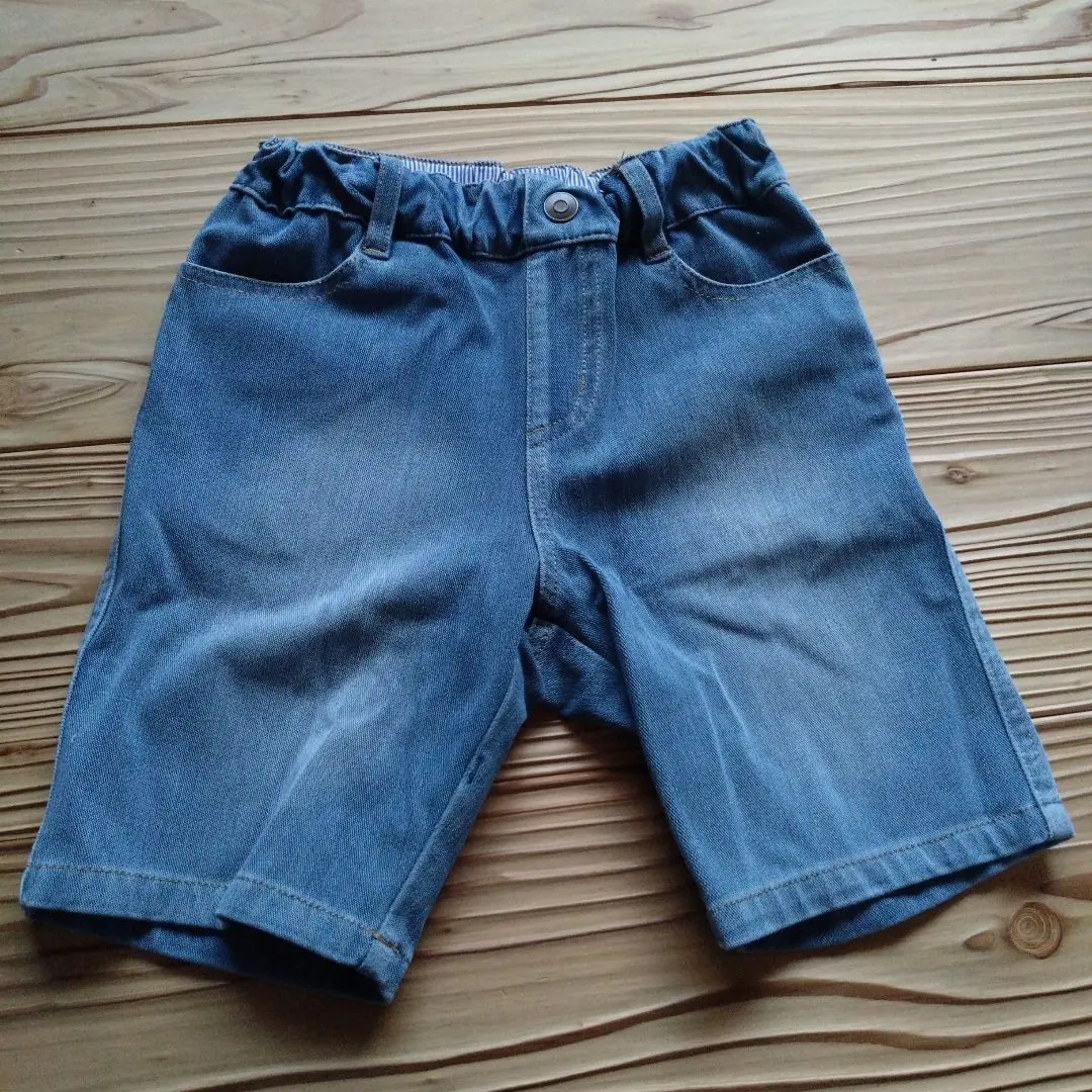 Thumbnail of Denim half pants 100cm
