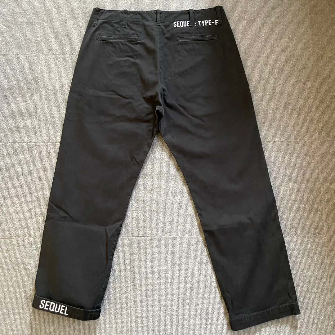 SEQUEL チノパンTYPE-F fragment design 藤原ヒロシ SEQUEL - SEQUEL TYPE-XF チノパン パンツ 藤原ヒロシ fragment