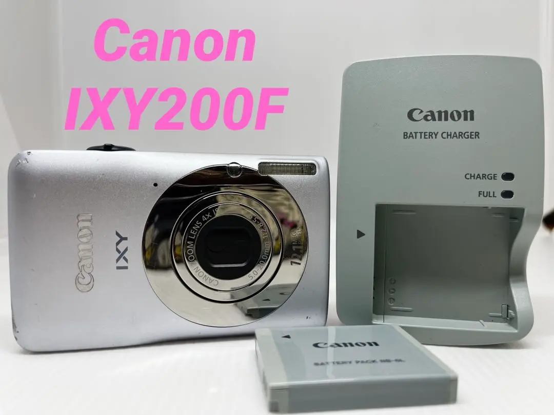 【完動品】元箱付きCanon IXY200F コンパクトカメラ（訳あり） Amazon | Canon デジタルカメラ IXY 200F ピンク IXY200F(PK