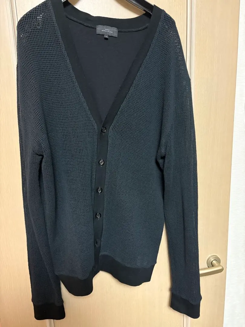 Thumbnail of Like new, ABAHOUSE mesh knit cardigan, ¥13,000