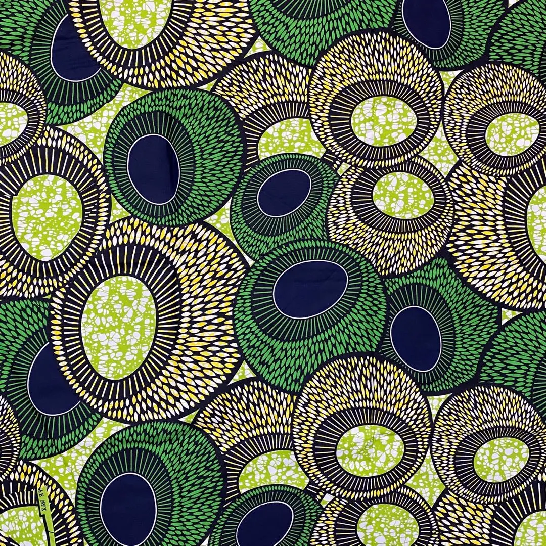 Thumbnail of African cloth fabric African print African fabric