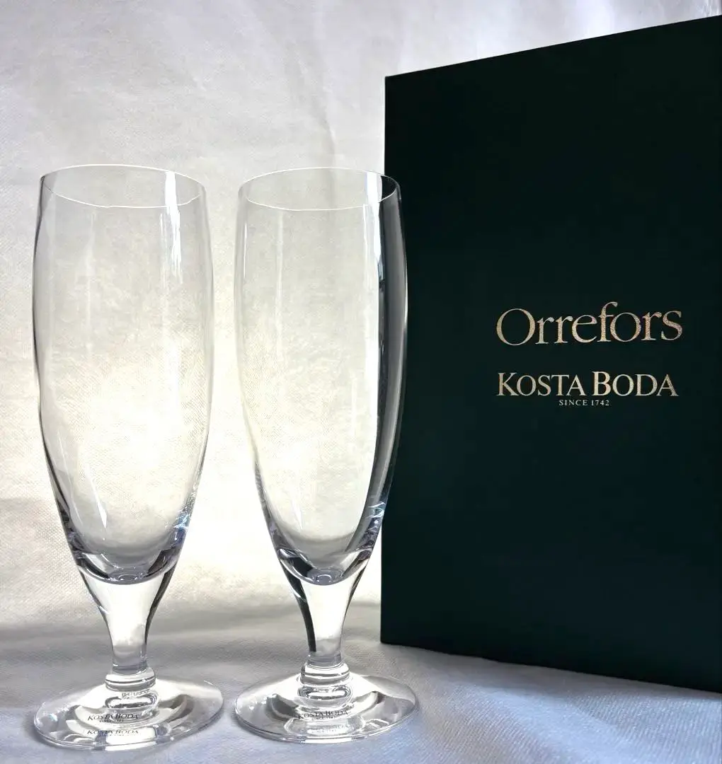 KOSTA BODA コスタボダ　ウルリカ　ワイングラス　チューリップ　未使用品 2025年最新】コスタボダ チューリップの人気アイテム - メルカリ