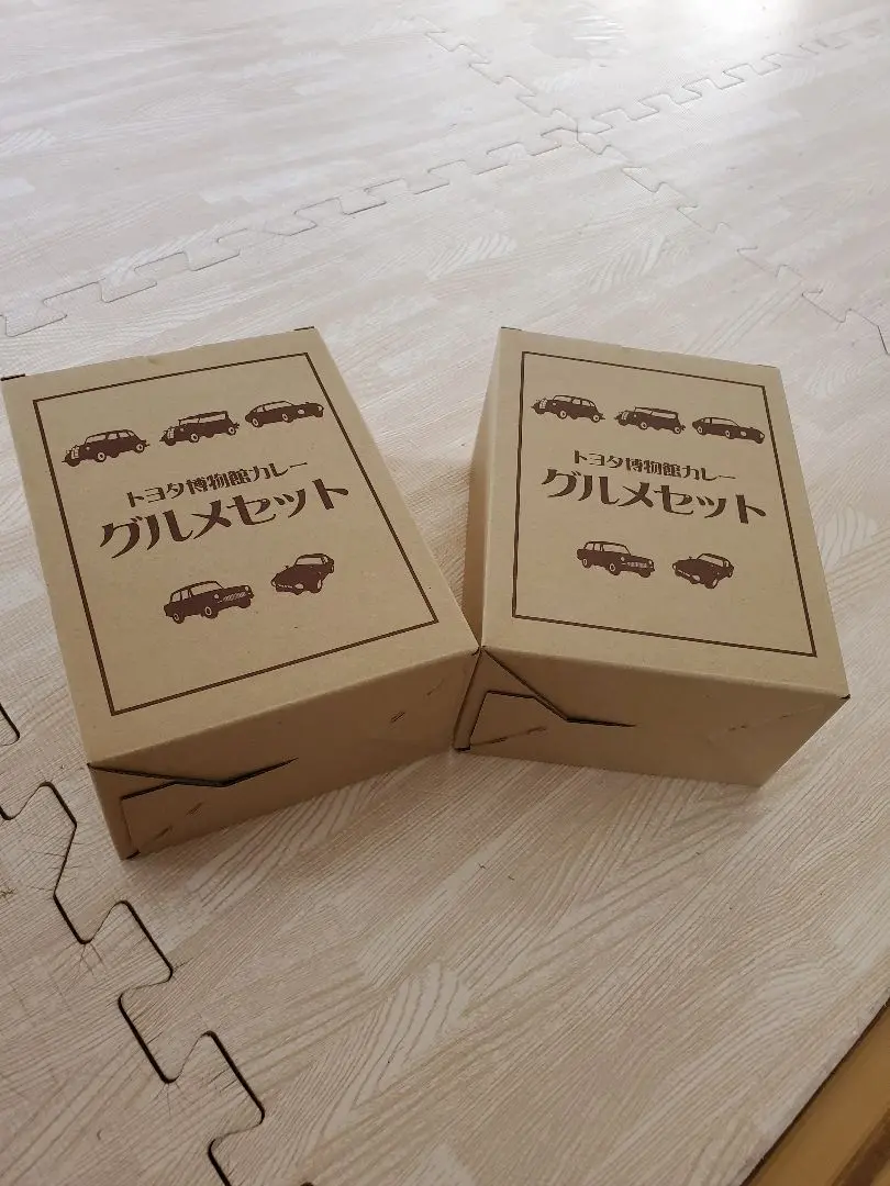 トヨタ博物館カレー グルメセット　2箱セット　クルマニア　メープルクッキー2箱 トヨタ会館［ミュージアムショップ］