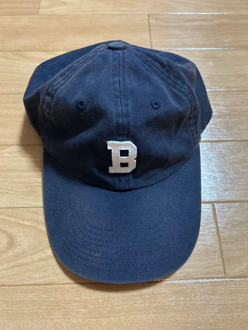 Thumbnail of BEAMS HEART Navy Cap with Camouflage Brim