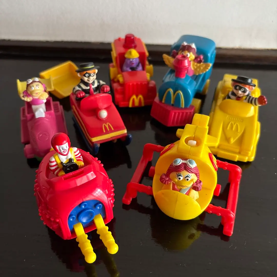 Thumbnail of McDonald's Meal Toys Happy Set Happy Meal Set of 7 Toys