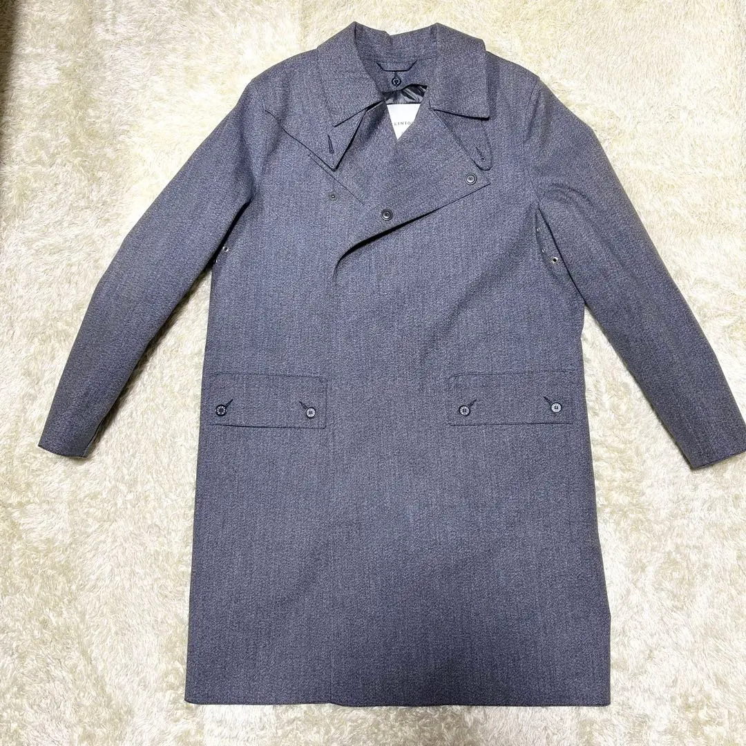 HYKE × Machintosh ゴム引きステンカラーコート MACKINTOSH】【NEW DUNKELD】ゴム引きステンカラーコート(コート