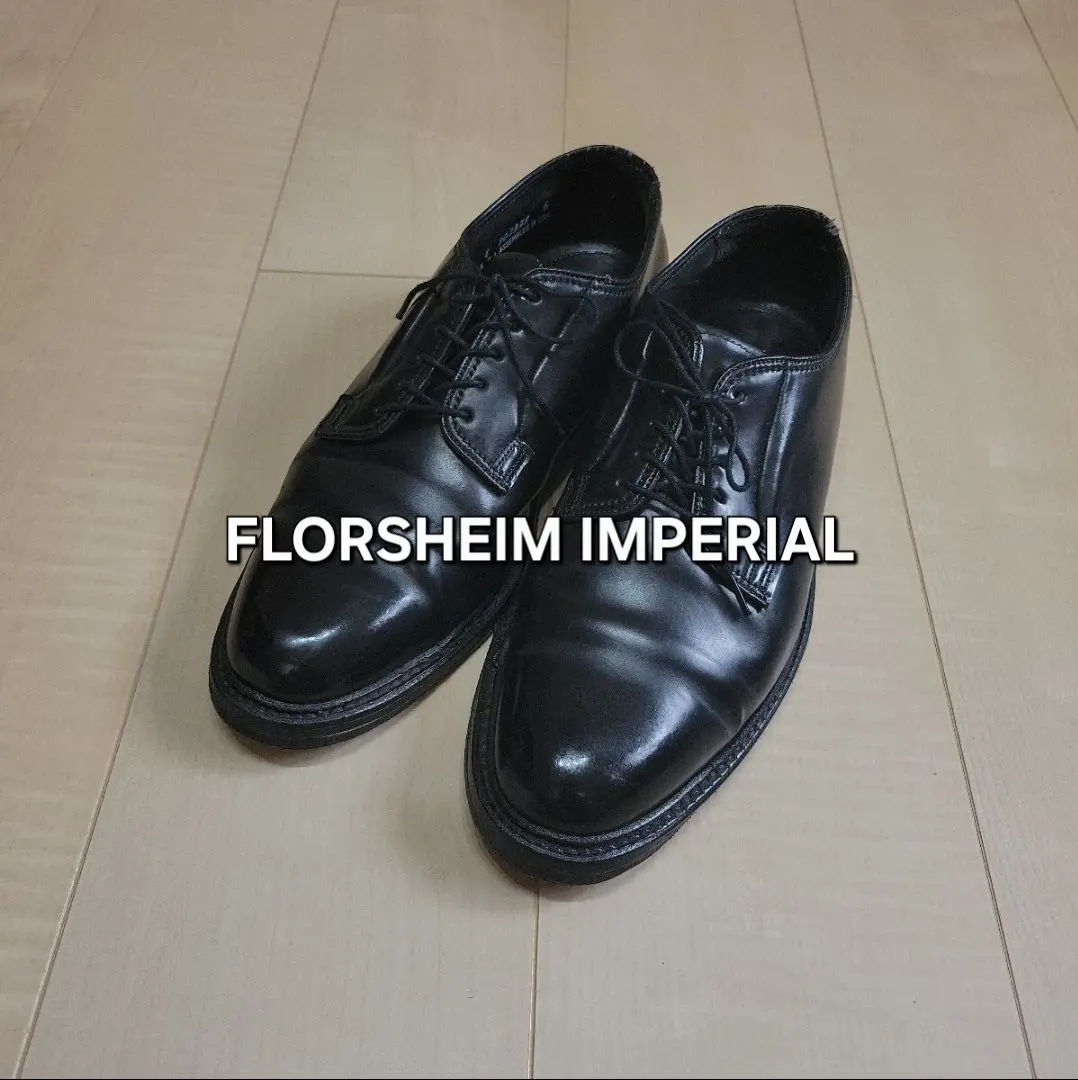 72'S！美品コードバン FLORSHIEM IMPERIAL PTB 9D 72'S！美品コードバン FLORSHIEM IMPERIAL PTB 9D - メルカリ