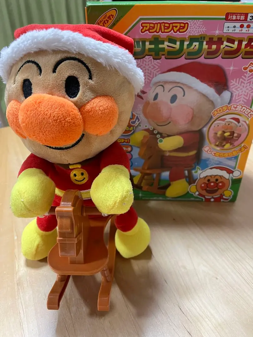 アンパンマン　ゆらゆら木馬　ぬいぐるみ　キャラクター　2002 全４種 アンパンマン - アンパンマンゆらゆら木馬の通販 by 悪ノ召使's