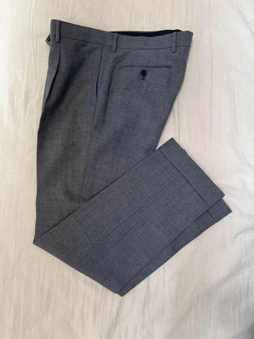 美品　リングジャケット　スラックス　パンツ　サイドアジャスター　グレー　46 2025年最新】RING JACKET メンズ スラックスの人気アイテム