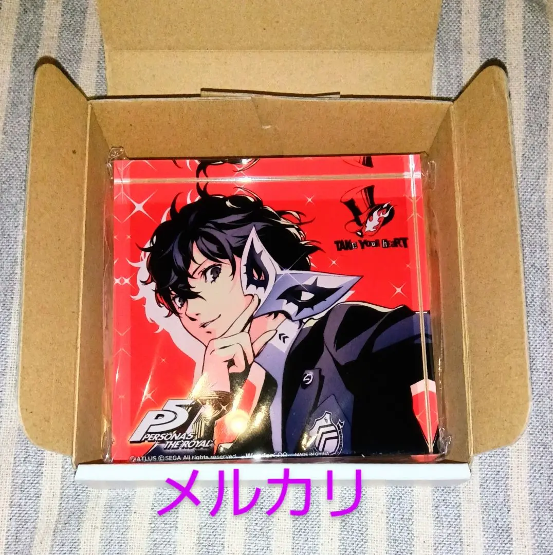 ペルソナ5 ザ・ロイヤル WonderGOO アクリルブロック 主人公