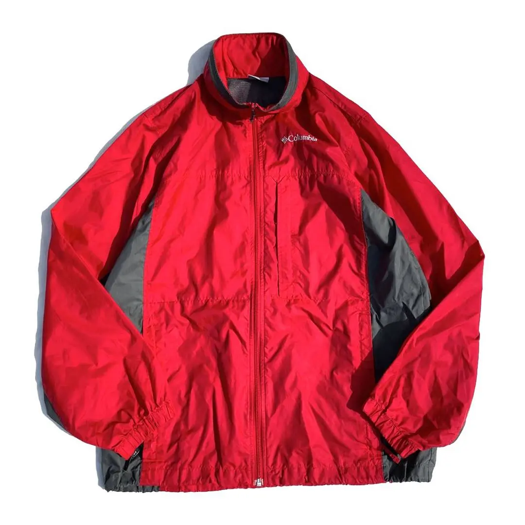 Thumbnail of [2000s] Columbia Zip-up Nylon Jacket Red Gray M