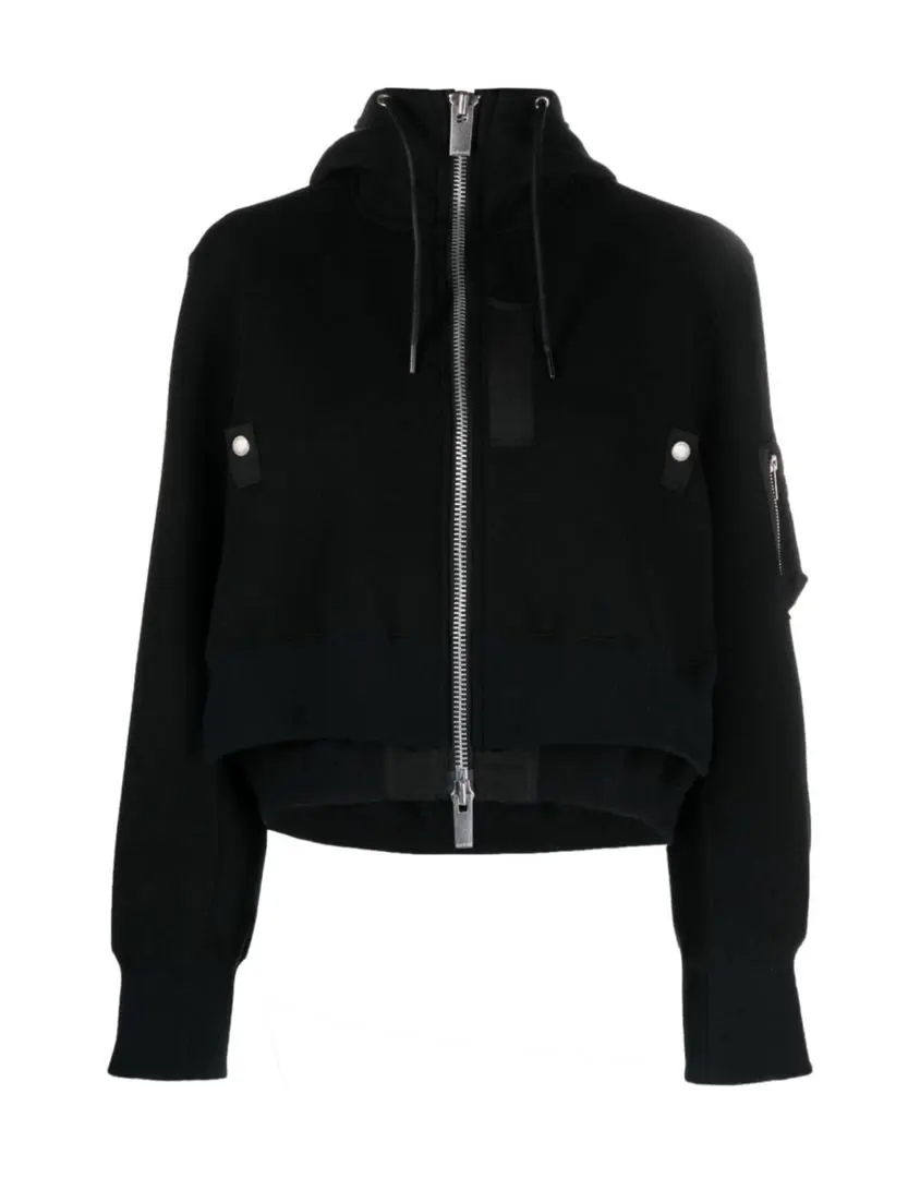 Sacai 二階堂ふみ　ブラック《コレクション♡美品　MA-1 ジャケット 二階堂ふみが着るサカイ vol.2 | Fashion | The Fashion Post
