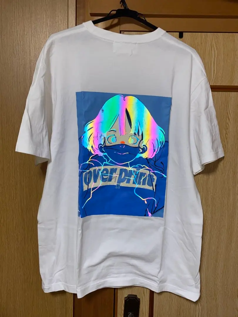 残り4点)AURORA Tee *TOKYO – over print