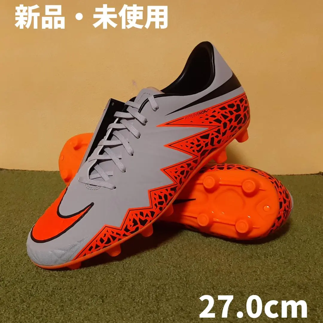 数回着用　ナイキ サッカースパイク ハイパーヴェノム ファタル II HG-E NIKE ハイパーヴェノム ファタル2 HG-E : Kohei's BLOG サッカー