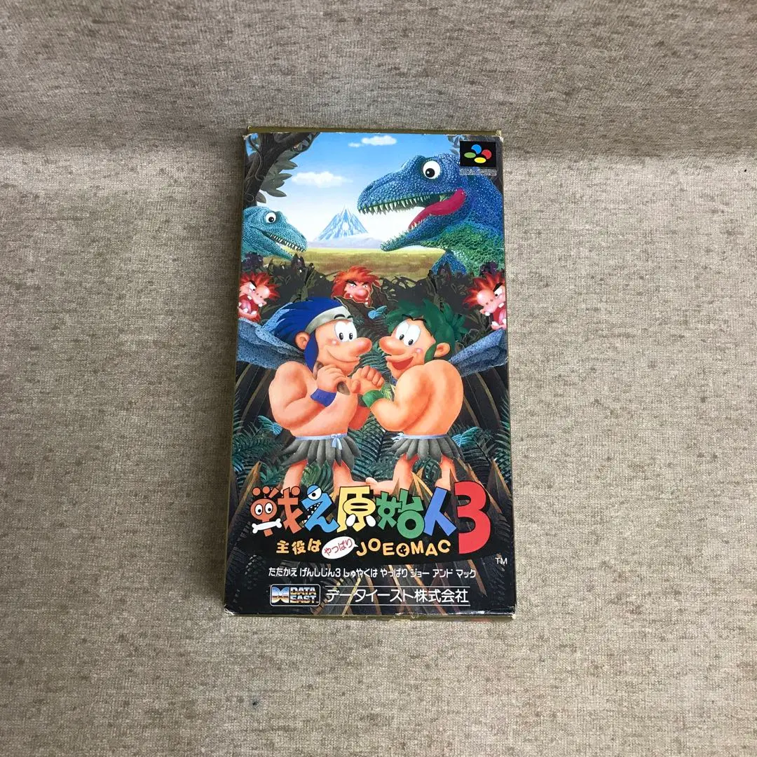 SFC / SNES - 1993 ] JOE & MAC 戦え原始人 3 - 主役はやっぱり