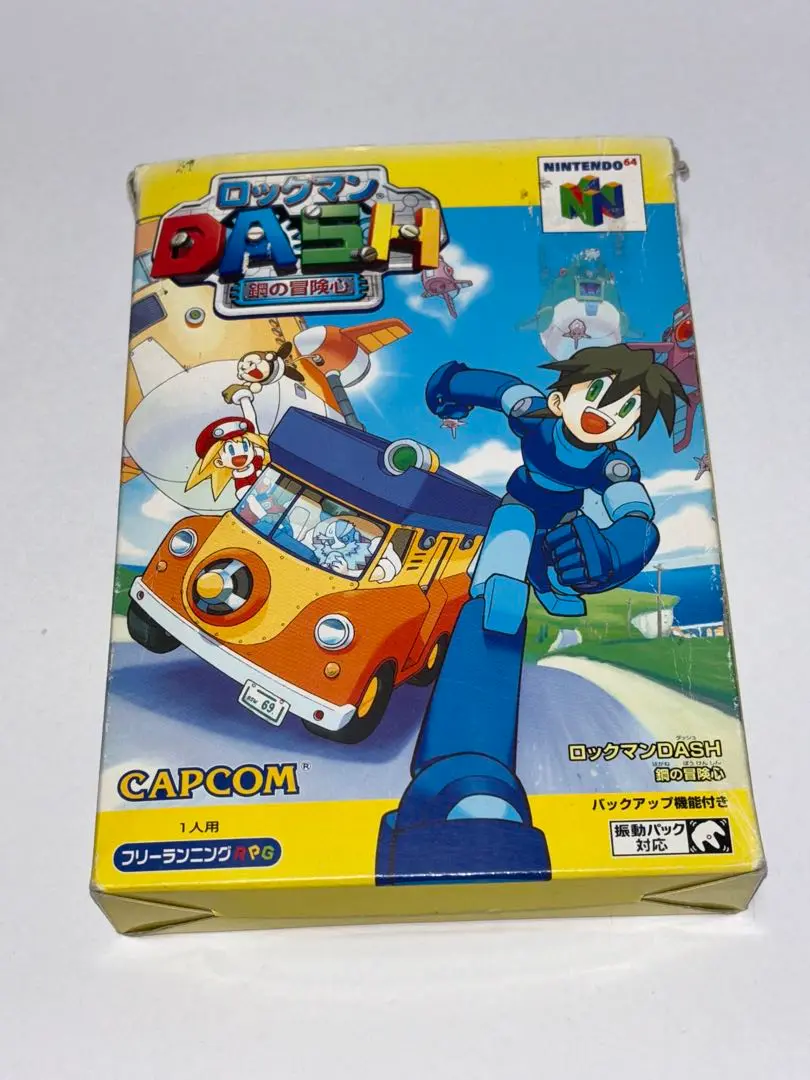 ニンテンドウ64ソフト　ロックマンDASH 鋼の冒険心 Amazon.com: Rockman Dash: Hagane no Boukenshi (Mega Man 64