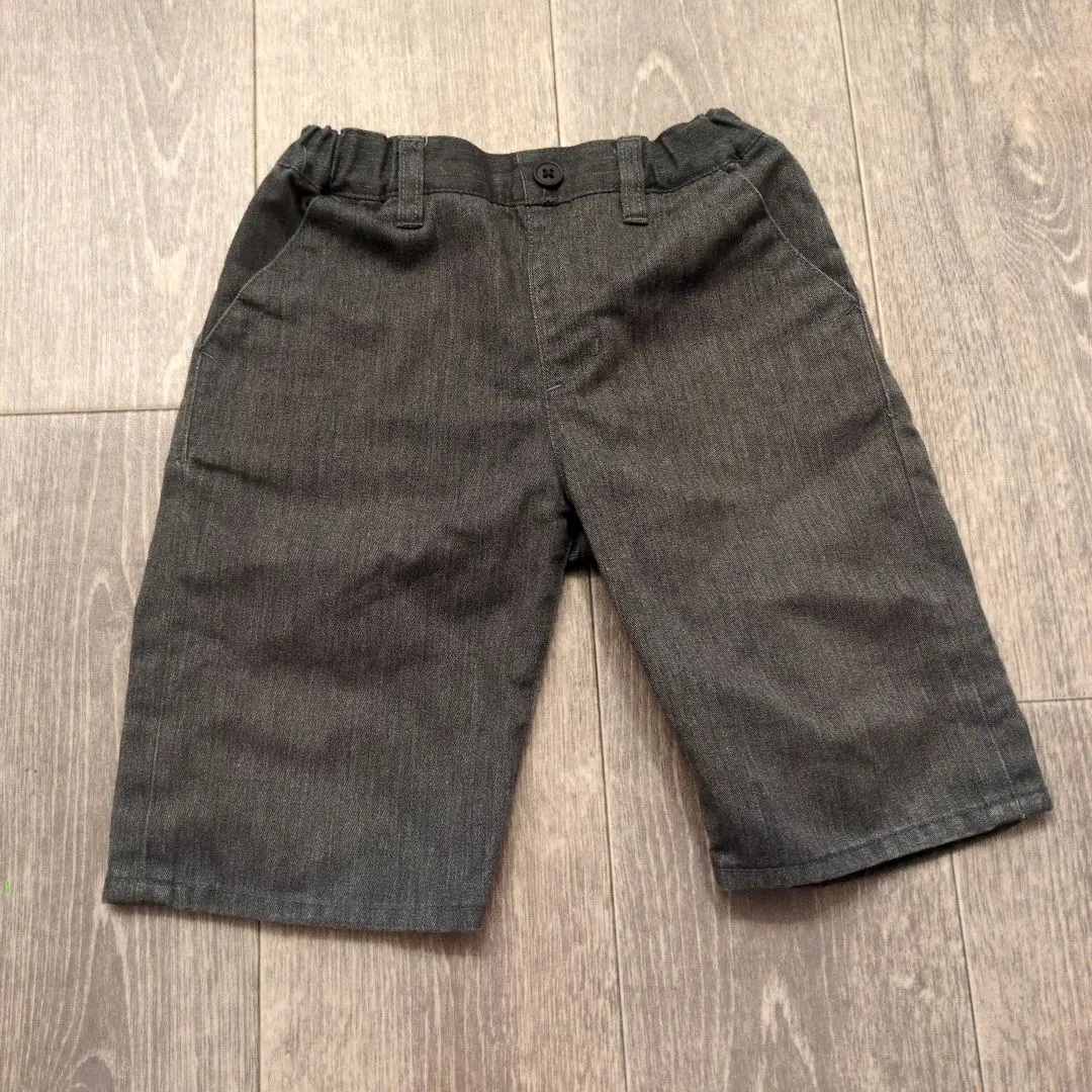 Thumbnail of Comme Ca ISM Dark Gray Shorts, Elastic Waist, 110A