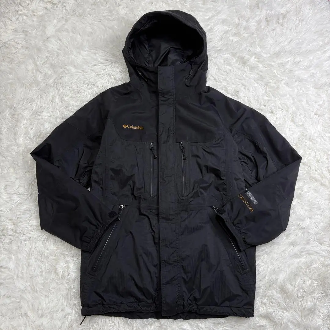 コロンビア チタニウム　ダウン　スノーウェア Lサイズ上下セット 