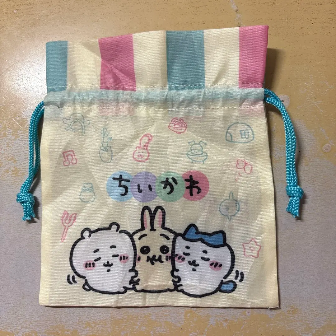 吉伊卡哇 束口袋 的縮圖