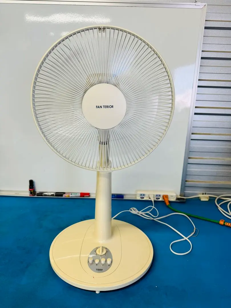 動作品 ユアサ リビング 扇風機 2点セット KYA-M3014GY 2014年製 9139A2