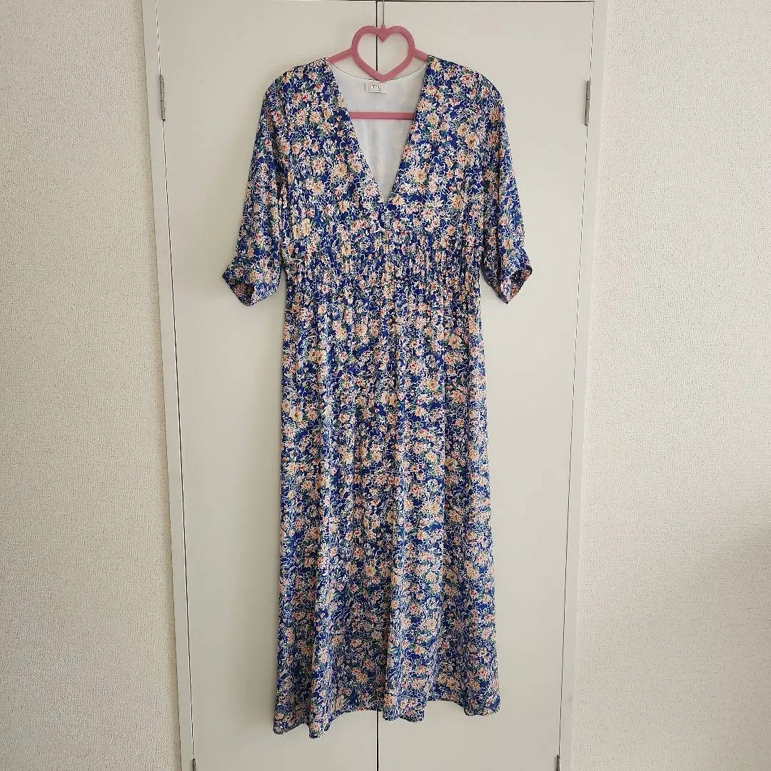 Thumbnail of Price reduced: MEIL Paris floral print long dress