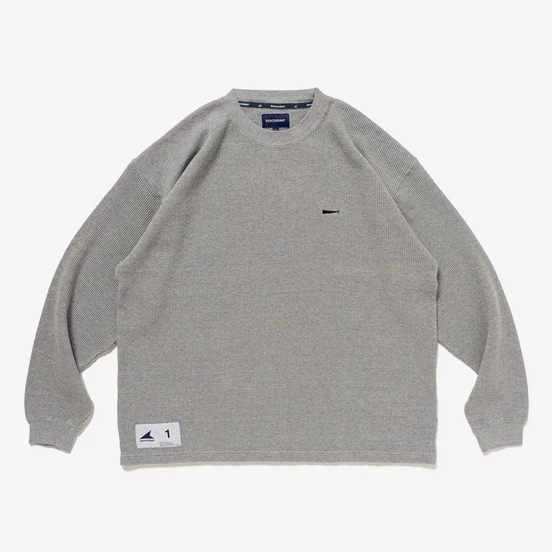 DESCENDANT/GAUFRE / WAFFLE LS(GRAY)