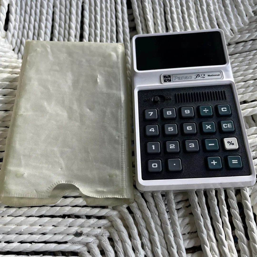 【新品未使用】ナショナル電卓 National PANAC 1604 昭和レトロ ナショナル電卓 National PANAC 1604 昭和レトロ