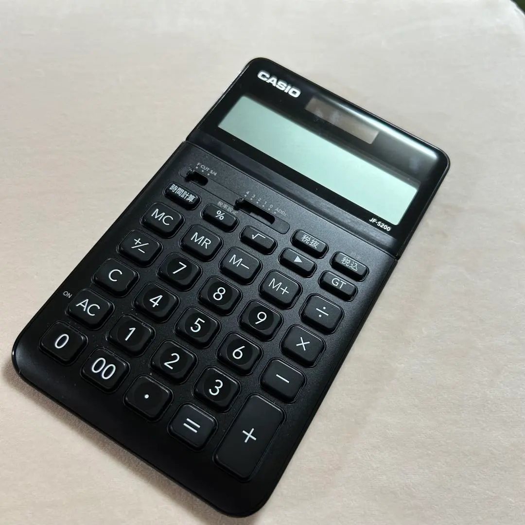 Thumbnail of CASIO JF-S200 Black Calculator