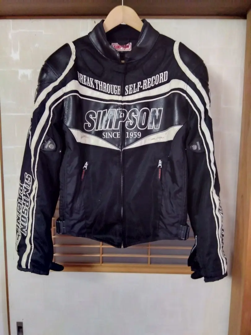 SIMPSON シンプソンPUレザー ジャケット 黒　LLサイズ Amazon | シンプソン(SIMPSON) フェイクレザージャケット