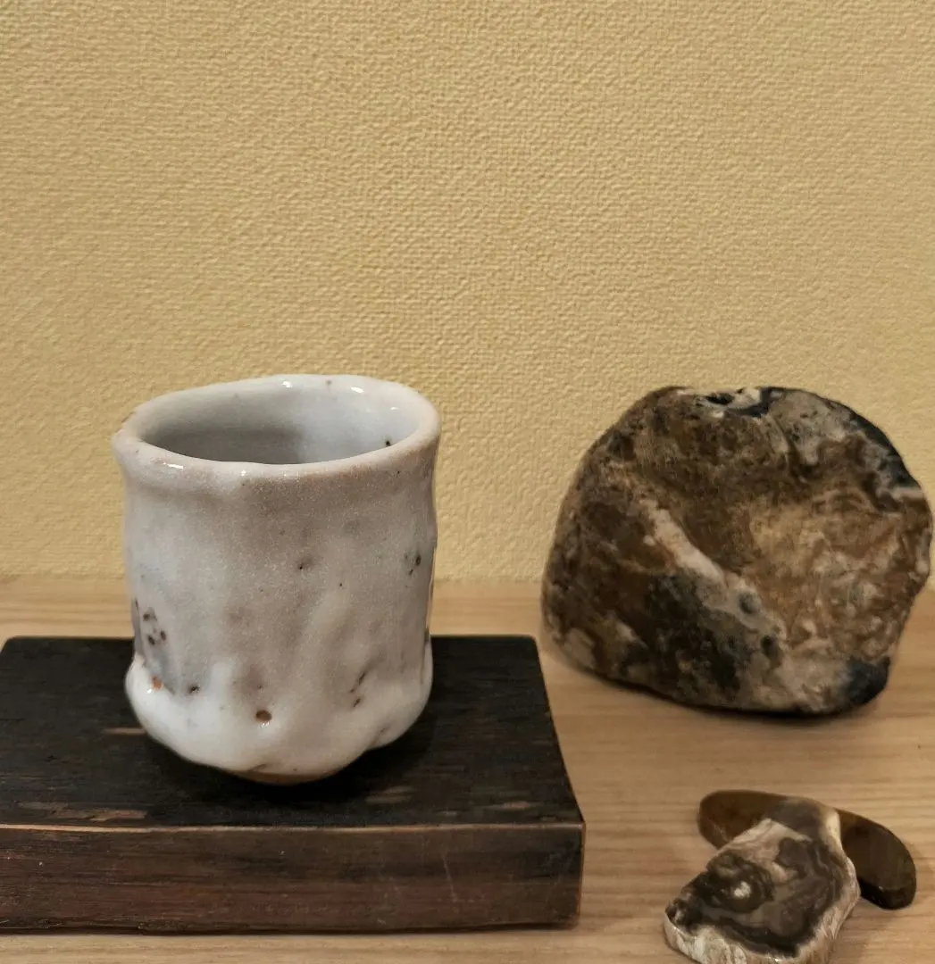 Thumbnail of Shino ware teacup