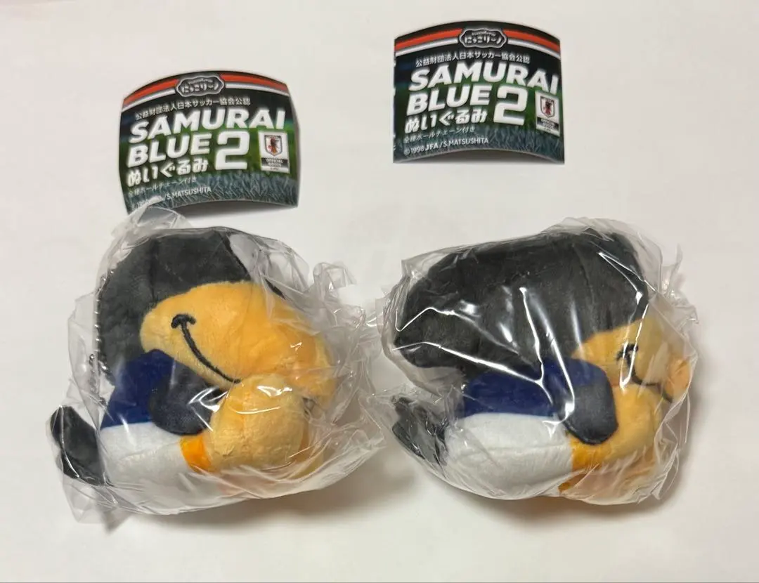 カララ✨️ にっこりーノ　SAMURAI BLUEぬいぐるみ2 4種