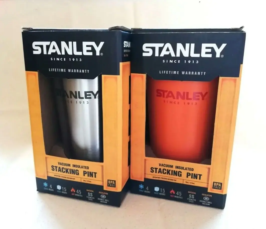 2025年最新】STANLEY シルバー スタッキング真空パイント0．47L