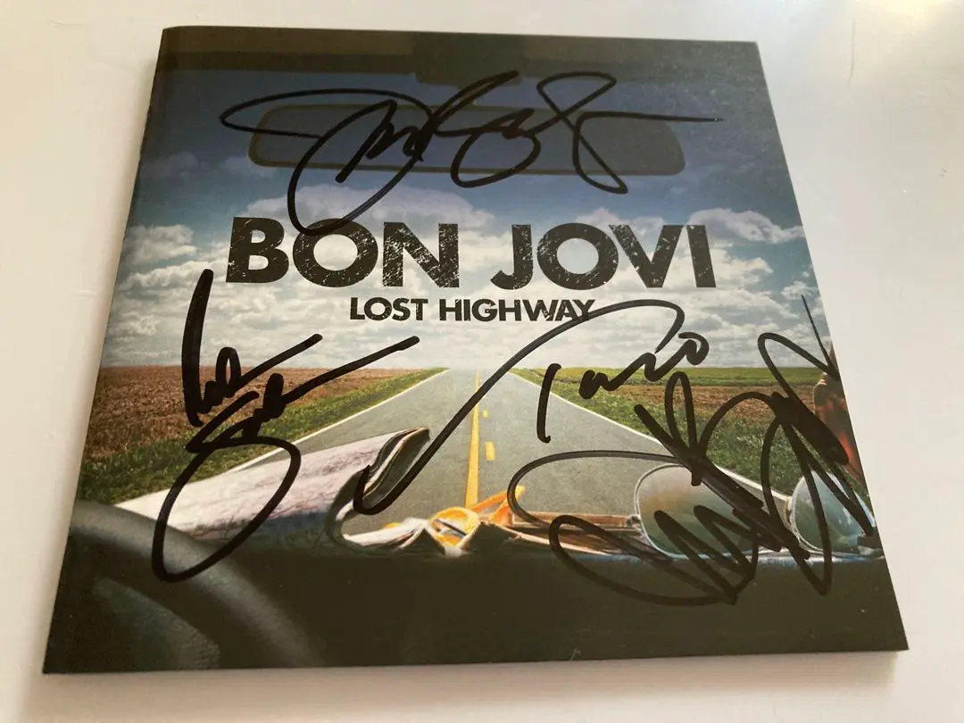 BON JOVI ボンジョヴィ 直筆サイン入り写真 2025年最新】bon jovi サインの人気アイテム - メルカリ