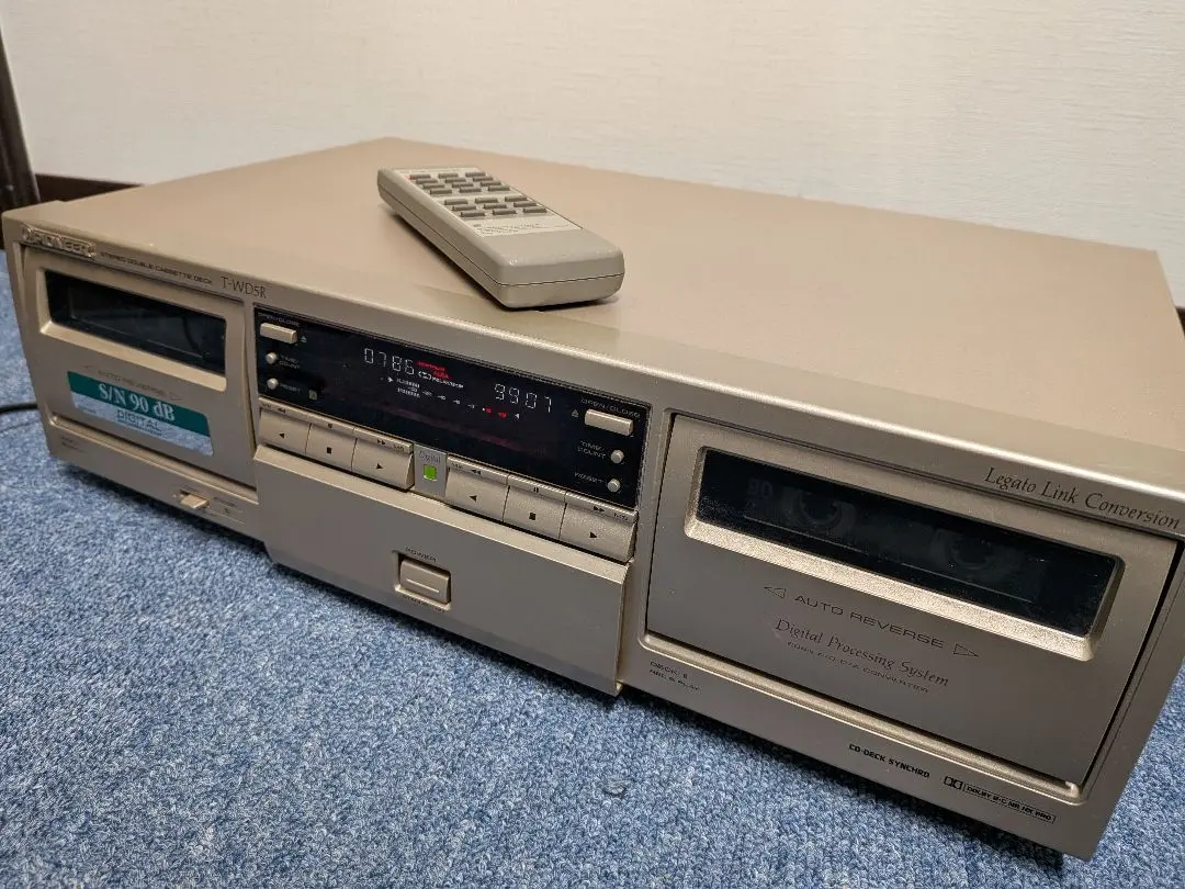 パイオニアステレオダブルカセットデッキT−WD5R完動貴重品 2025年最新】パイオニア T-WD5Rの人気アイテム - メルカリ