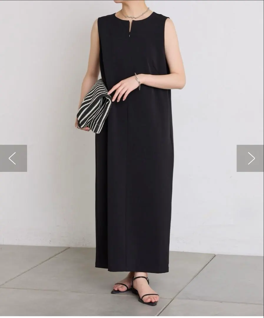 Thumbnail of New, Unused - Collage Gallardagalante Cool Touch I-Line Dress - Black