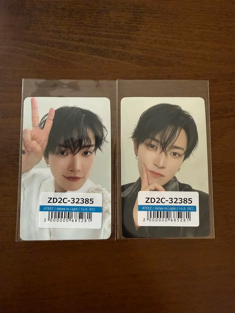 Thumbnail of ATEEZ Ashes to Light Hongjoong Trading Card FC Set