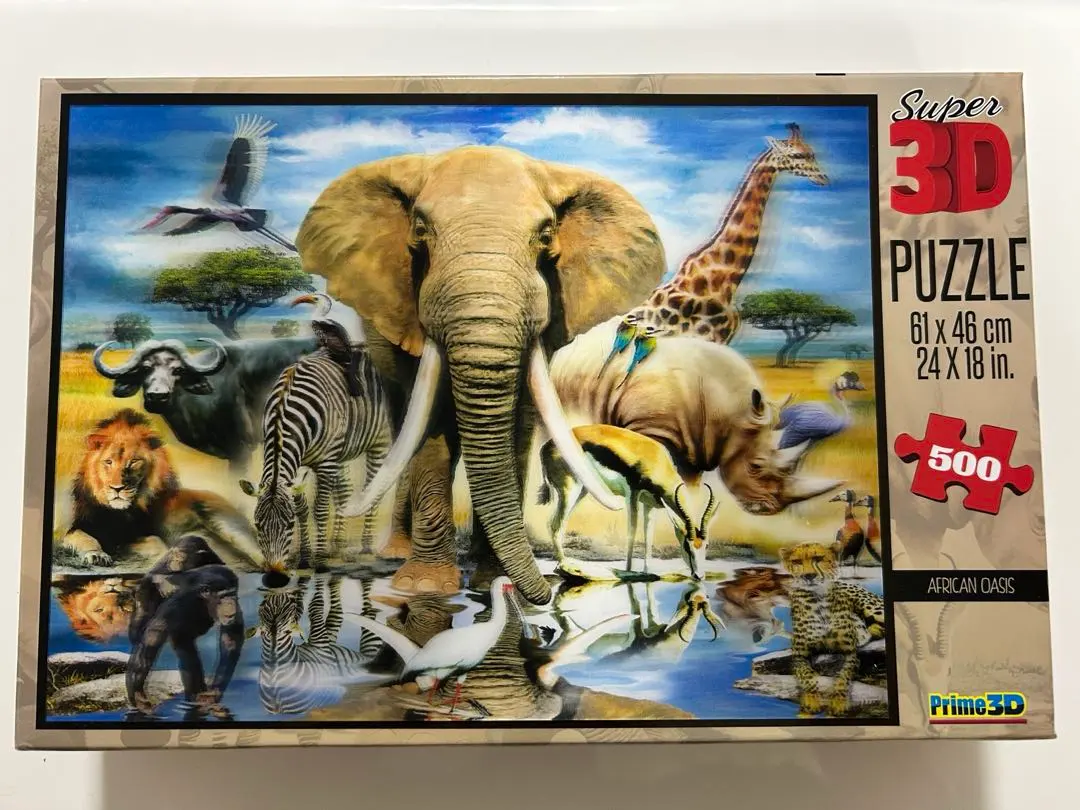 Thumbnail of 【Excellent Condition】Super 3D Puzzle American Oasis 500 Pieces