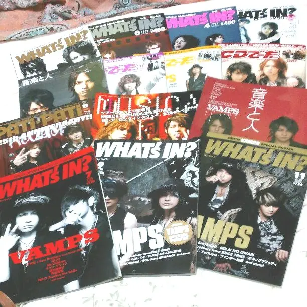 VAMPS 2008年〜2010年の雑誌切り抜き！