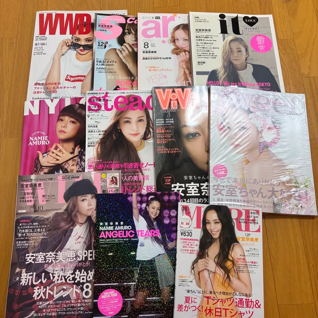 【超レア】　安室奈美恵さん　パーカー　WWD表紙 超レア】 安室奈美恵さん パーカー WWD表紙 - メルカリ