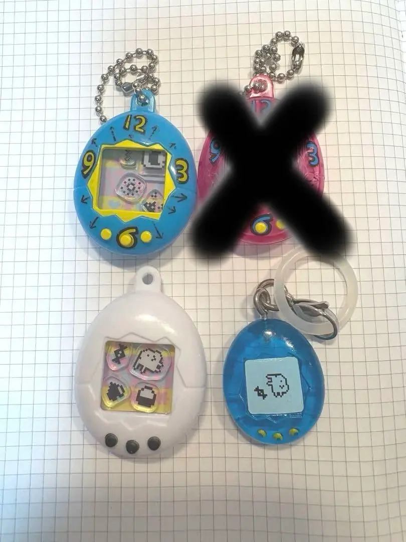 Thumbnail of Tamagotchi Gashapon Shaka Shaka Charm Collection Mejirushi Accessory